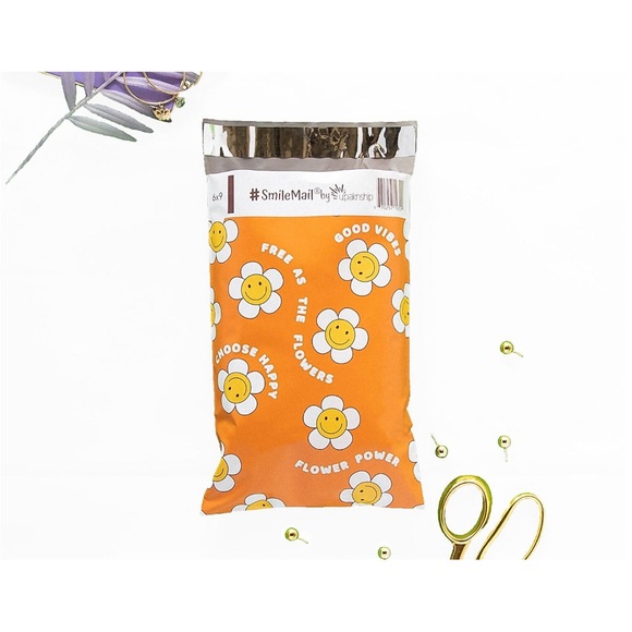 6x9 Polymailers, 25 ct, Free as the Flowers - Picture 2 of 2